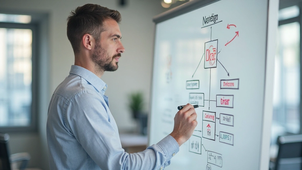 Navigatiestructuur diagram voor webpagina's